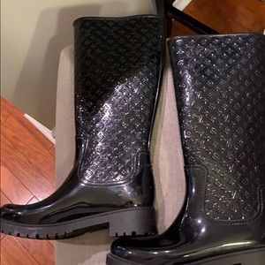 Louis Vuitton rain boots